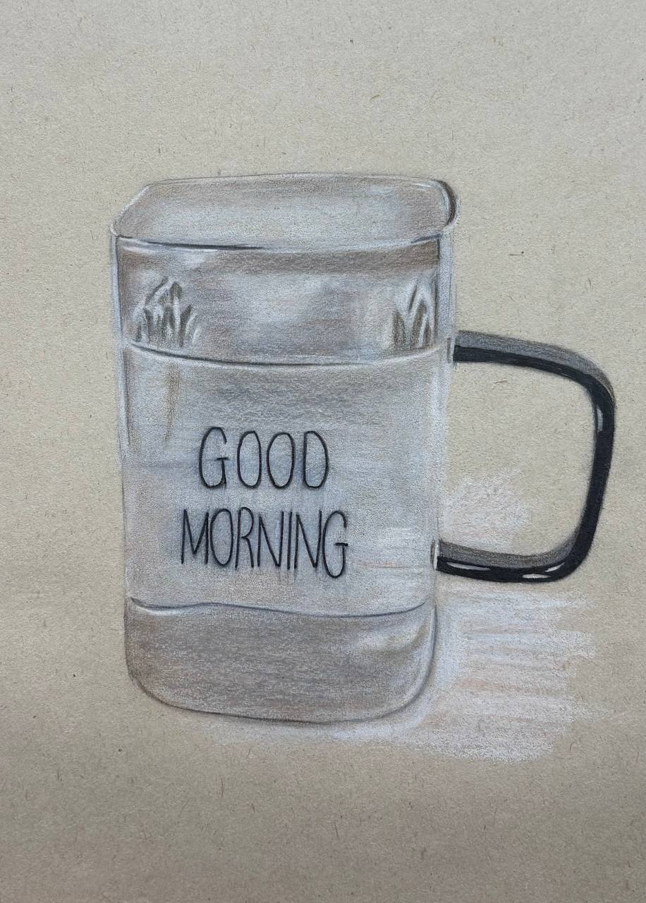 آموزش نقاشی سیاه قلم مریم آشوری